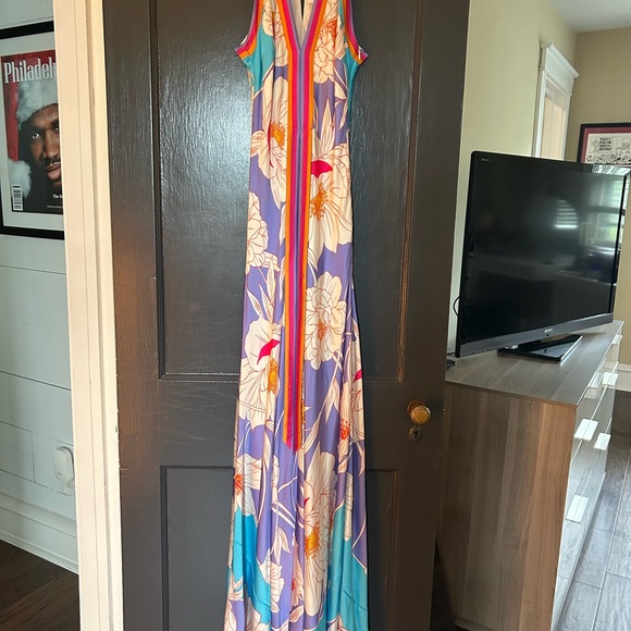 Trisha Paterson Silk dress Medium - Picture 4 of 10